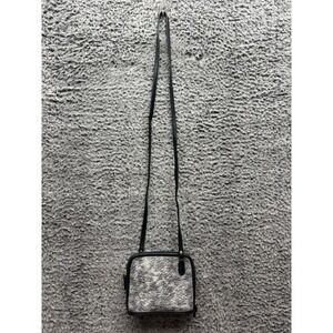 Casa Lopez Animal‎ Embossed Leather Pebbled Finish Crossbody Bag Multicolor